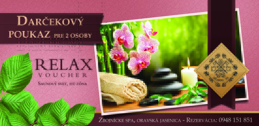 Relax voucher pre 2 osoby